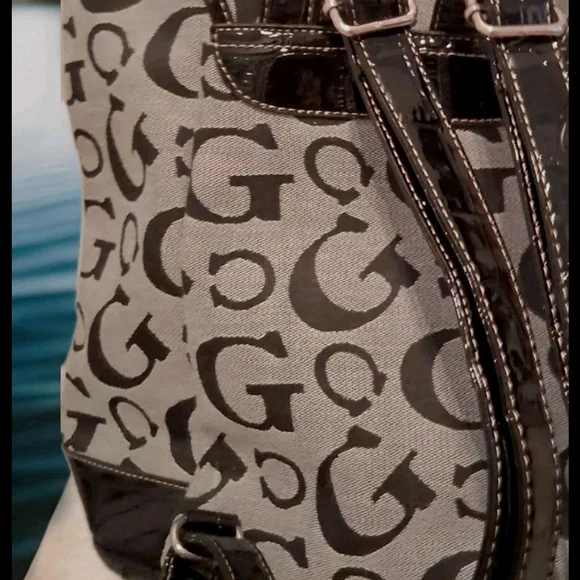 Gray and Black Logo Backpack - Picture 2 of 5